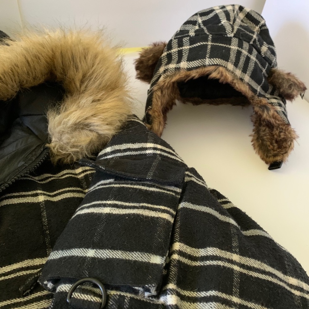 Winter coat & hat